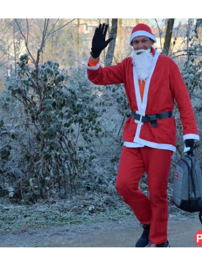 La Babbo Run “veste” di Natale il Parco Alto Milanese