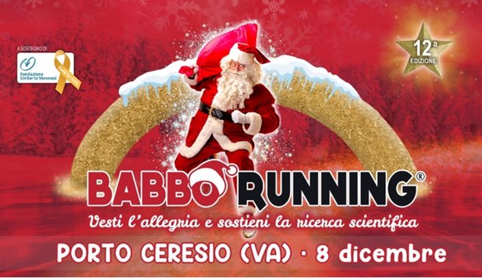 La Babbo Running arriva per la prima volta a Porto Ceresio: la camminata natalizia a sostegno della ricerca pediatrica