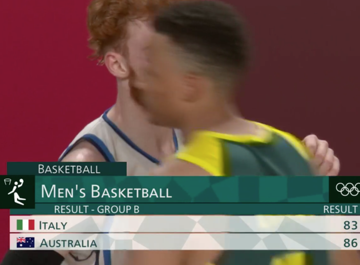 Italbasket molto bella, ma l’Australia è più “grossa” e forte
