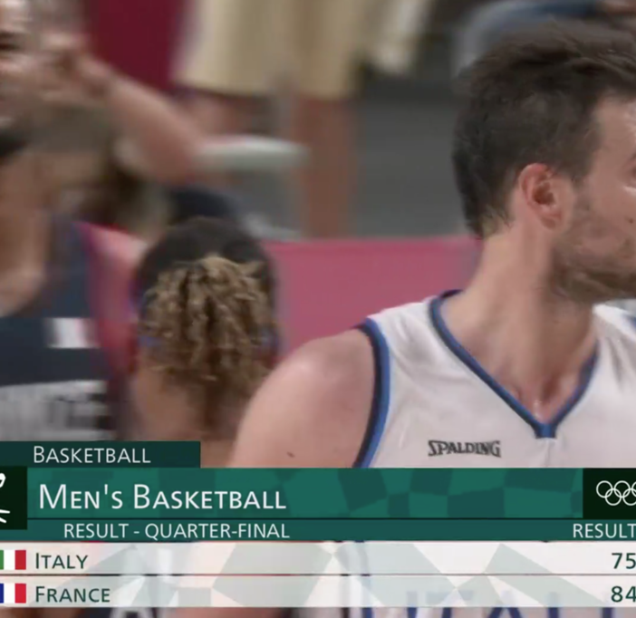 Emozione, cuore, resilienza dell'Italbasket. Ma è la Francia di chili, centimetri e campioni ad andare in semifinale