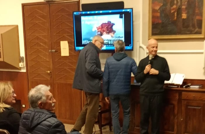 Beata Giuliana accanto a padre Damiano e al Libano