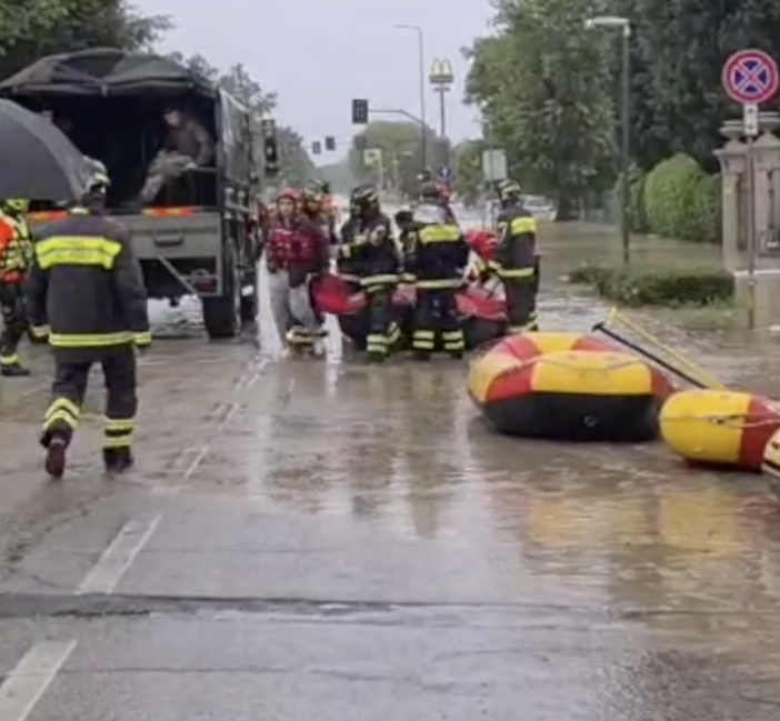 Anche Varese al fianco dell'Emilia Romagna colpita dall'alluvione: i primi uomini della nostra Protezione civile partiti all'alba