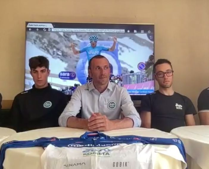 Giro 2023, ultima settimana di corsa per la Eolo-Kometa. Basso e Zanatta: «Bicchiere mezzo pieno, possiamo tenere questo trend fino alla fine»