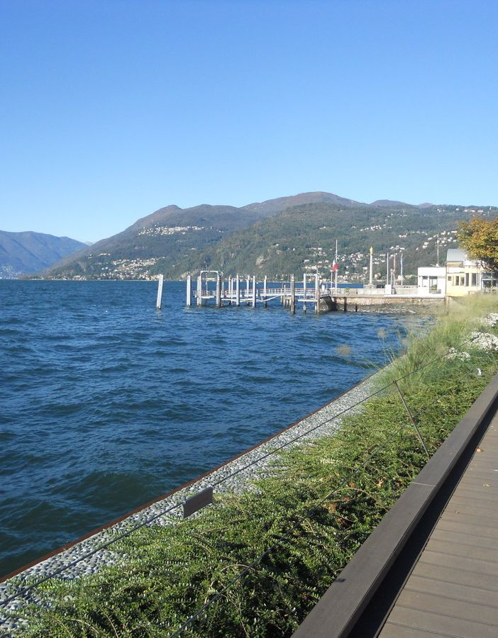 Il lungolago di Luino