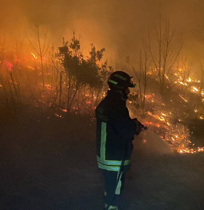 Domato l'incendio di Montegrino, in fumo sono andati cento ettari di bosco