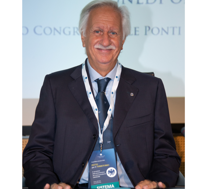 Il presidente Antonio Besacchi