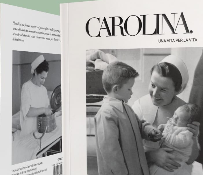 Il libro dedicato a Carolina