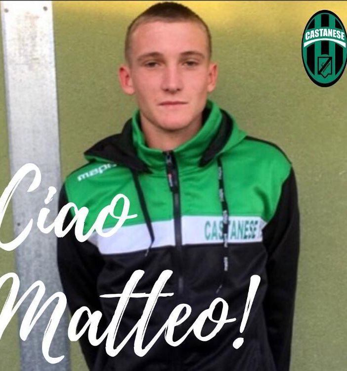 Muore giovane calciatore di 18 anni della Castanese. «Delicato e gentile, piange anche il cielo»