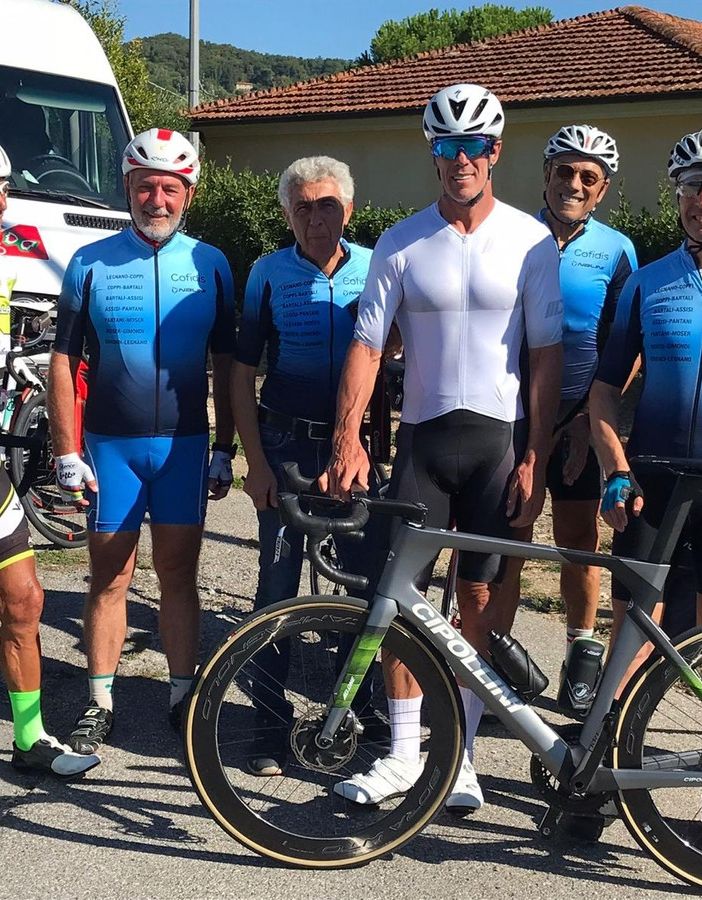 «La terza giornata è quella del mal di gambe... Passato quando ci è venuto incontro Cipollini»