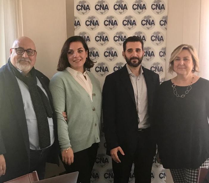 Da sinistra: Luca Mambretti, Silvia De Marino, Francesco Romano e Roberta Tajè