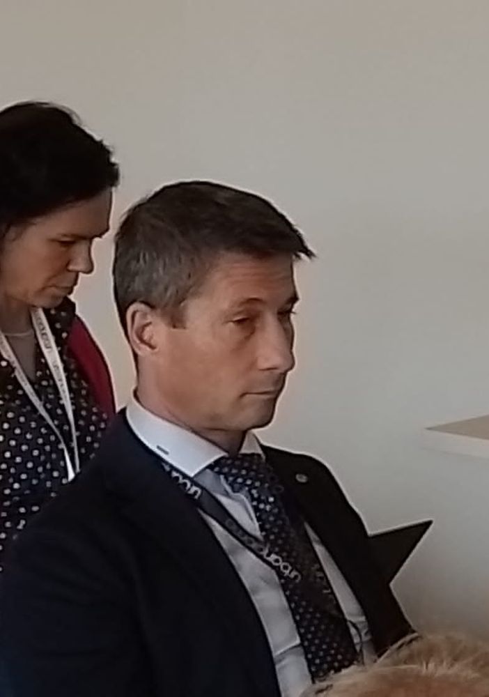 Rudy Collini, presidente di Confcommercio Uniascom Varese, al convegno di oggi a Torino