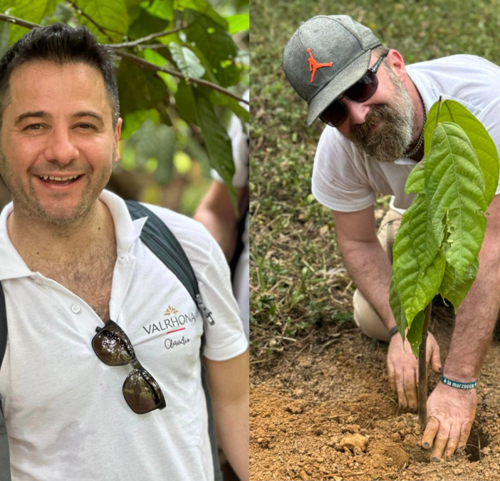 Claudio Colombo e Fabio Longhin in Belize
