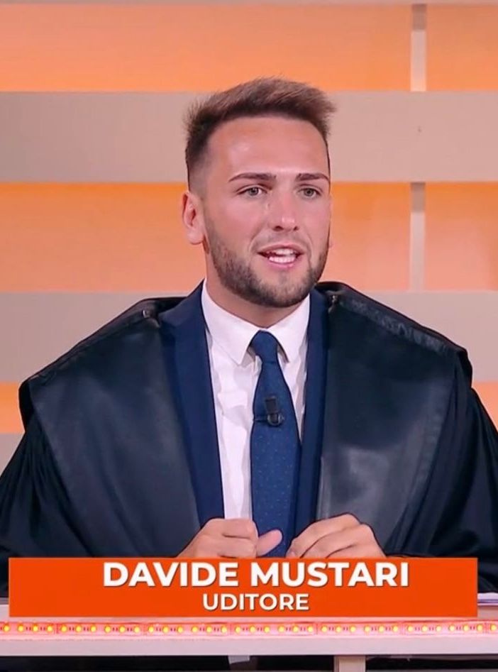 L'avvocato varesino Davide Mustari uditore giudiziario di Forum su Canale 5 e Rete 4