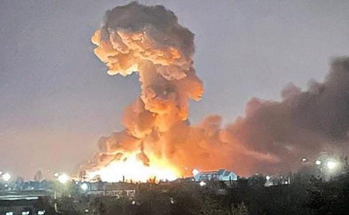 La foto diffusa dal governo ucraino il giorno dell'inizio dei combattimenti