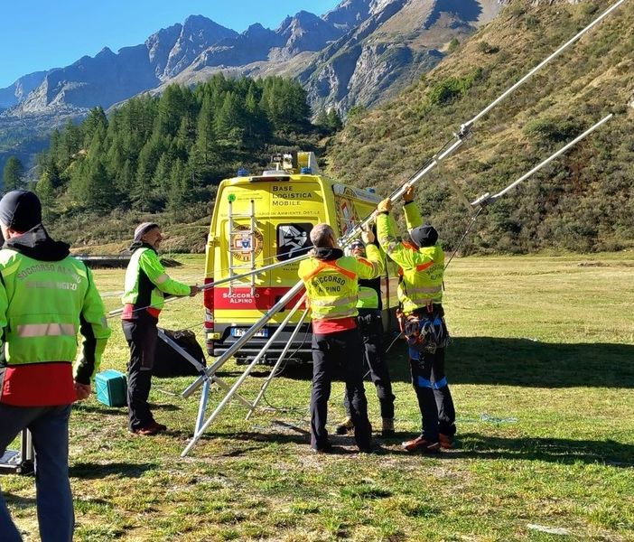 Il video della frana di domenica in Valle Formazza