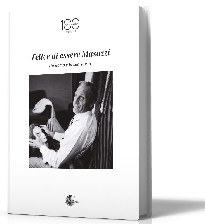 La copertina del libro su Felice Musazzi