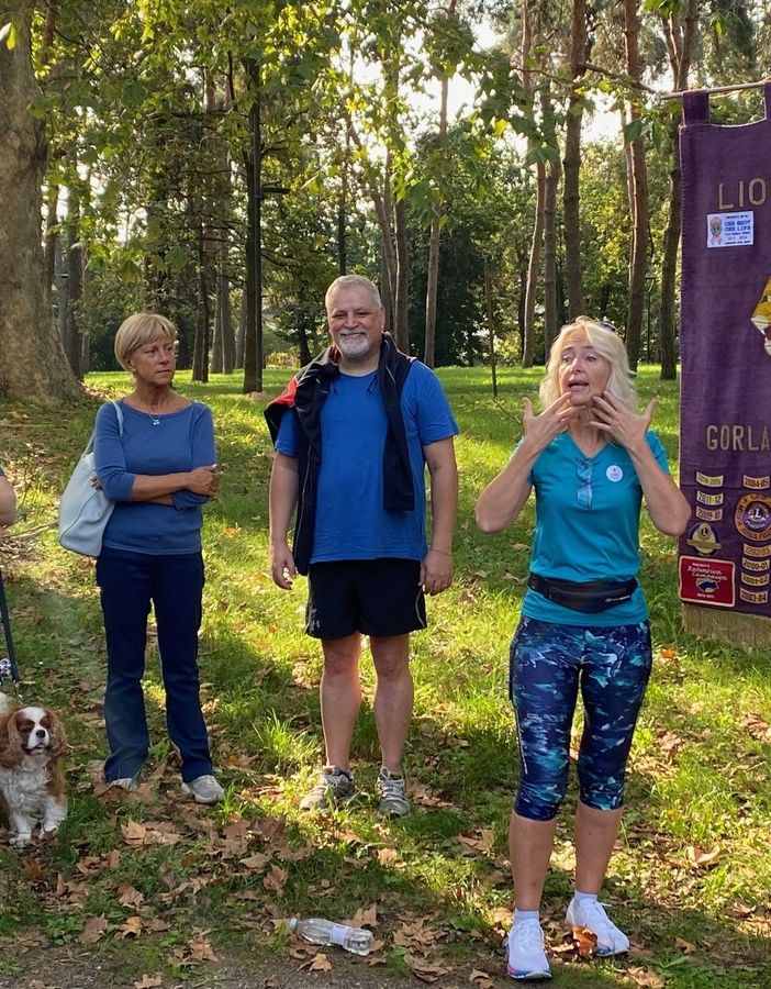 Il Fit Walking al parco dei Platani è un successo