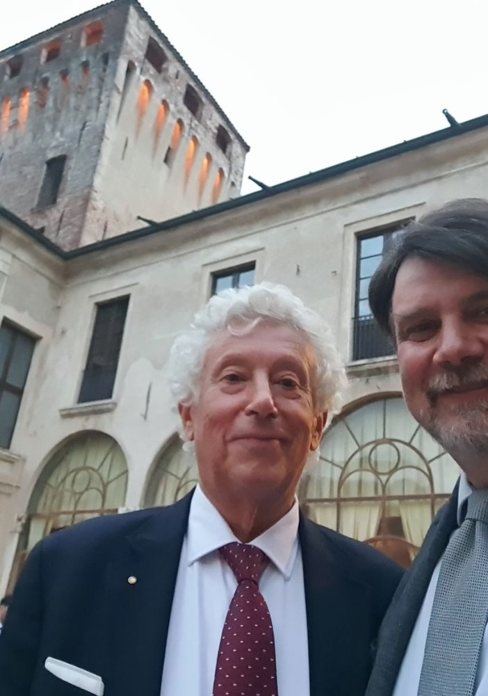 Il direttore di Confimi Industria Insubria ing. Pietro Bonfiglio e il presidente Franco Colombo
