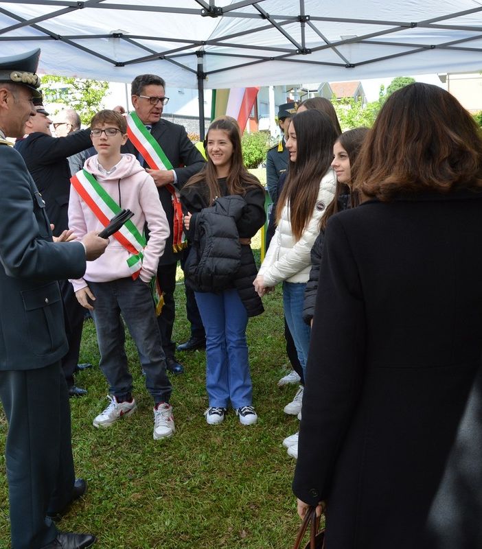 FOTO. Anche a Uboldo nasce il “Parco Fiamme Gialle d’Italia”