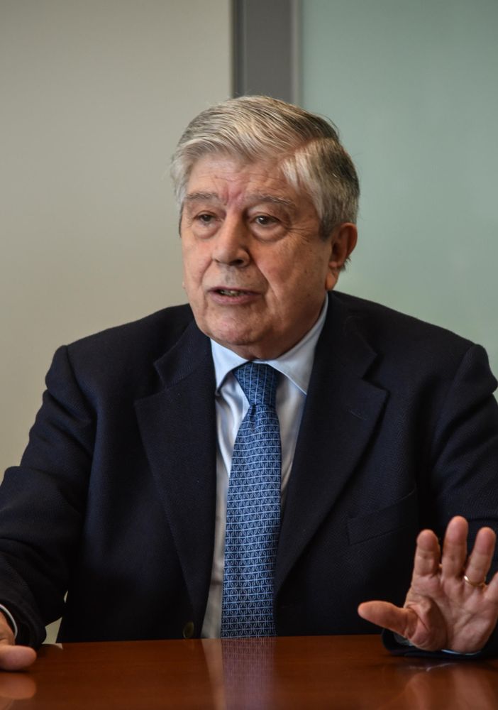 Il senatore Giacomo Caliendo, commissario di Forza Italia per la provincia di Varese