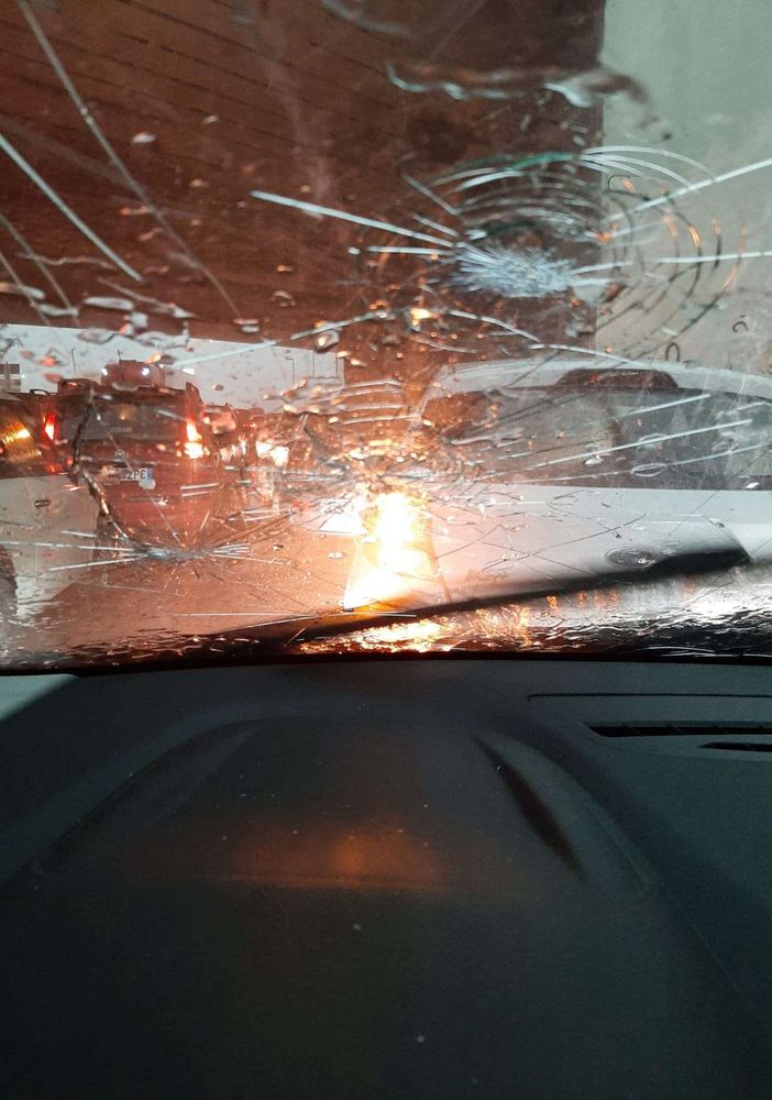 FOTO. A Saronno grandine, vento e pioggia violentissima provocano allagamenti e danni