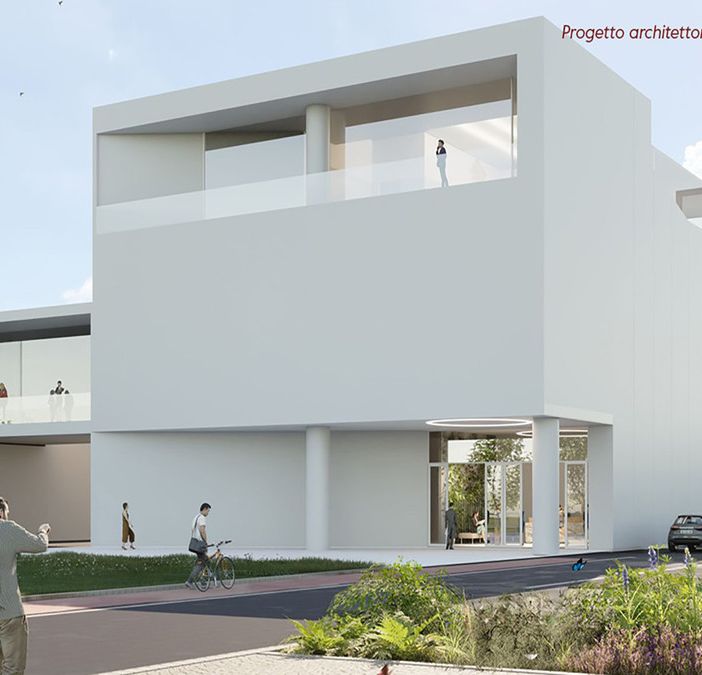 Ecco come sarà il nuovo stabilimento dello Scoiattolo a Lonate Ceppino, in fase di ultimazione