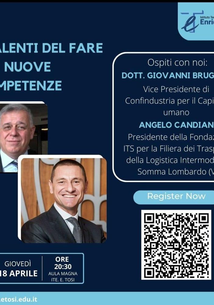 All'Ite Tosi, “I talenti del fare e le nuove competenze”
