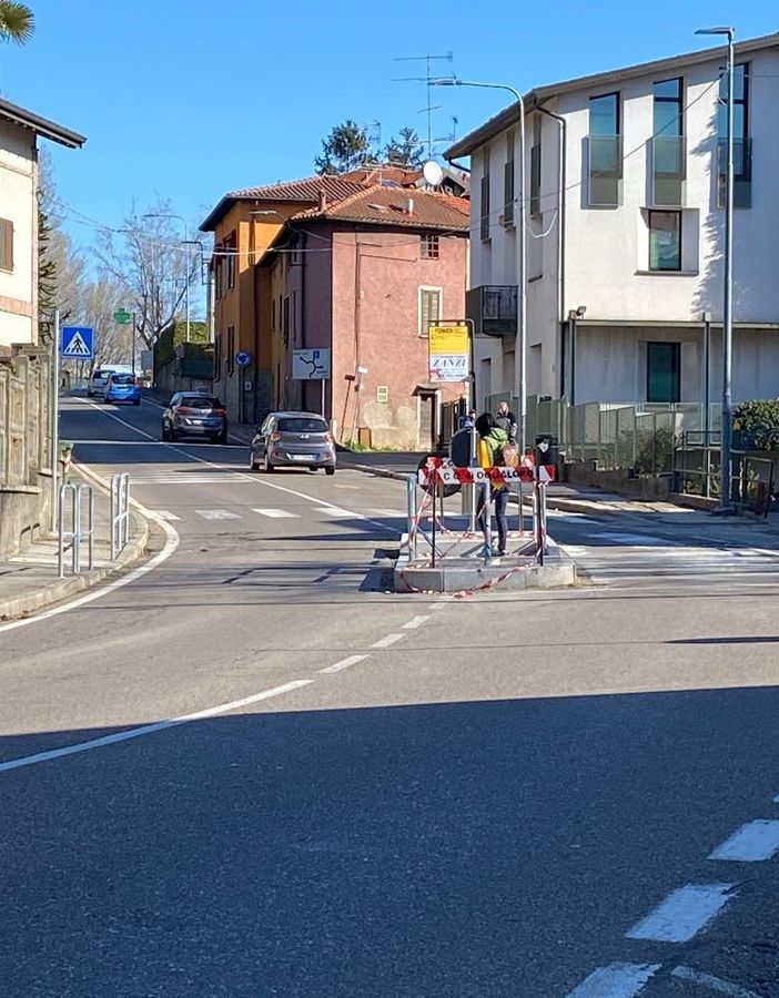 Incidente in viale Borri, Boldetti: «L'isola salva pedoni è pericolosa e inadatta»