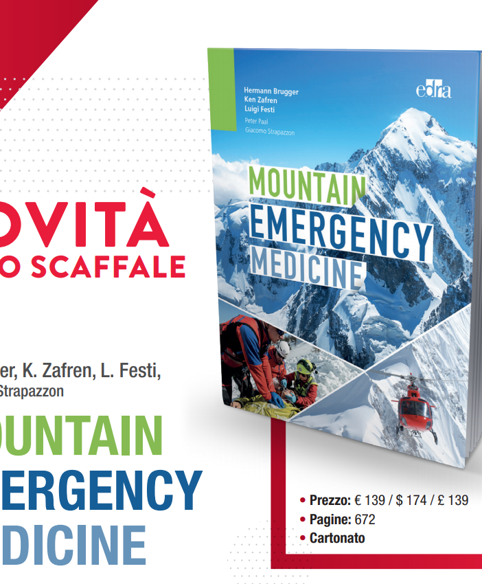 MEM (Mountain Emergency Medicine), un volume del chirurgo varesino Luigi Festi sulla medicina della montagna