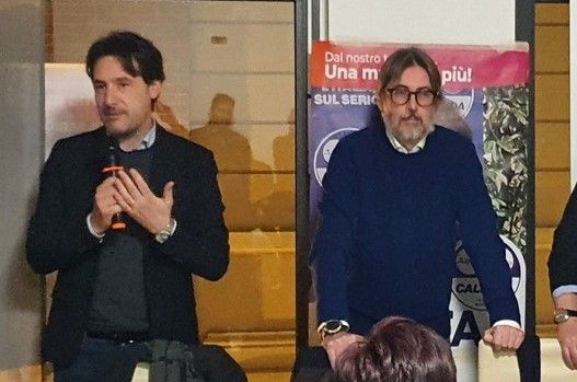 Da sinistra, Giuseppe Licata e Davide Boniotti