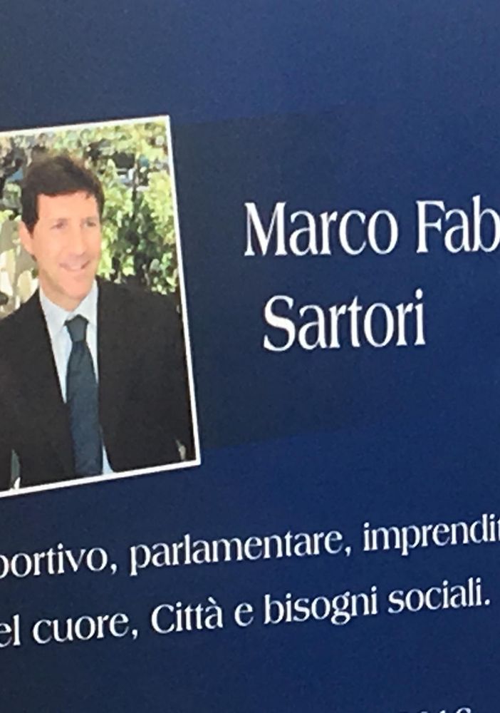 A Marco Sartori è stata intitolatala piscina Manara di Busto