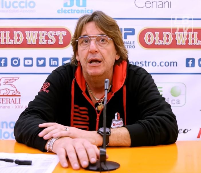 Il presidente Marco Tajana (foto Legnano Basket Knights)