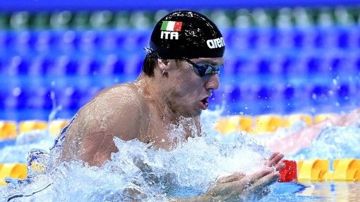 Ancora medaglia per Nicolò Martinenghi: argento nella finale dei 50 rana