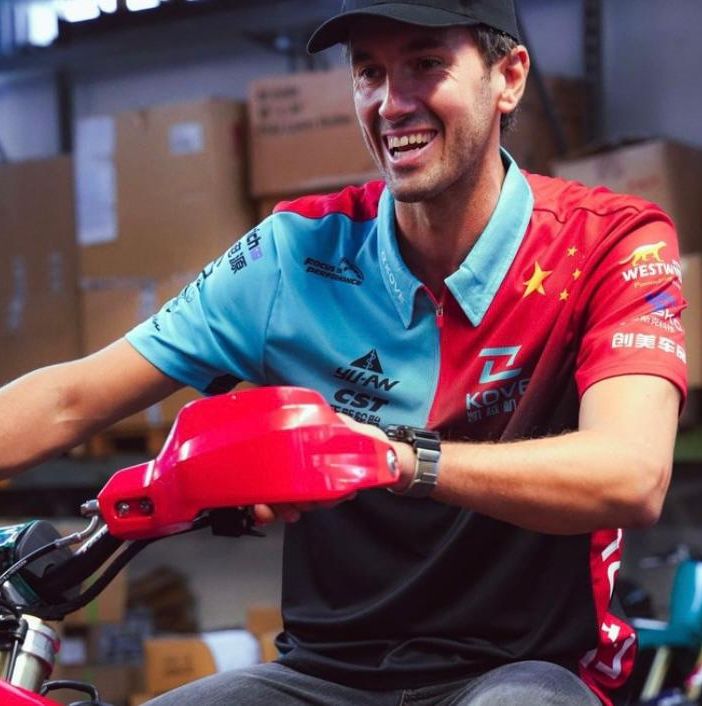 Ottavio Missoni Jr sulla sua nuova Kove 450 Rally