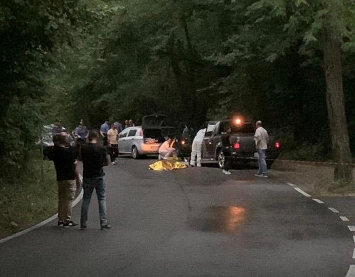 Il luogo dell'omicidio di Daniele Morello sulla strada che da Cantello porta a Varese in zona Iper. Poco dopo l'assassino avrebbe tentato di uccidere anche la ex compagna a Stabio Il luogo dell'omicidio di Daniele Morello sulla strada che da Cantello porta a Varese in zona Iper. Poco dopo l'assassino avrebbe tentato di uccidere anche la ex compagna a Stabio