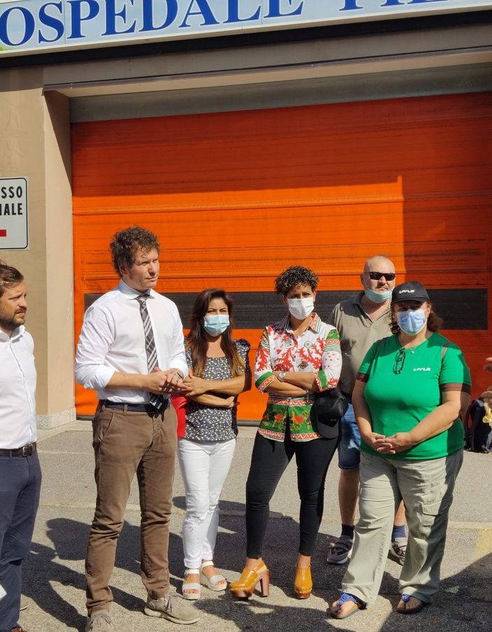 Parcheggio Del Ponte, Monti e Angioy (Lega): «Galimberti nega il confronto agli operatori sanitari»