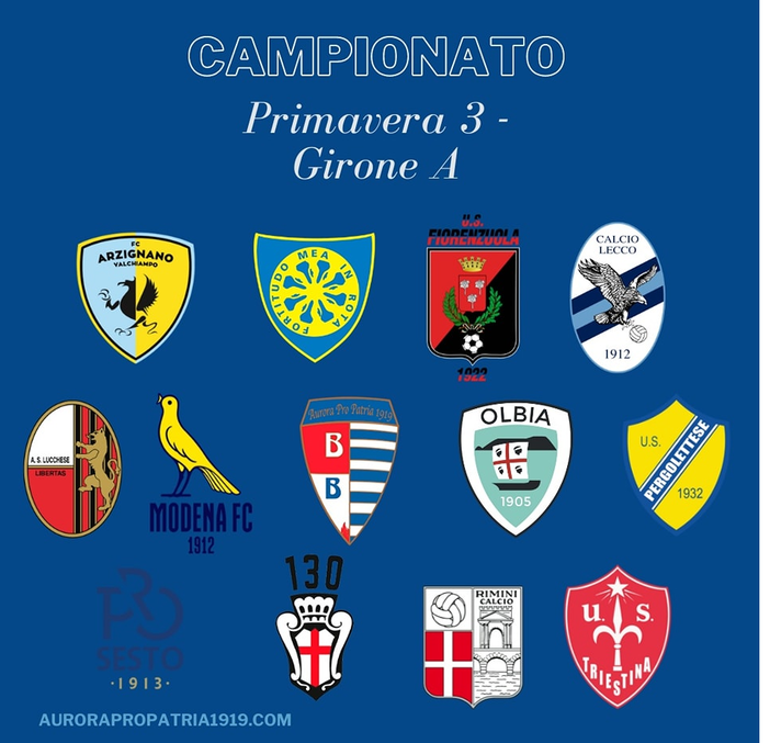 Pro Patria: svelati il girone e il calendario della Primavera 3