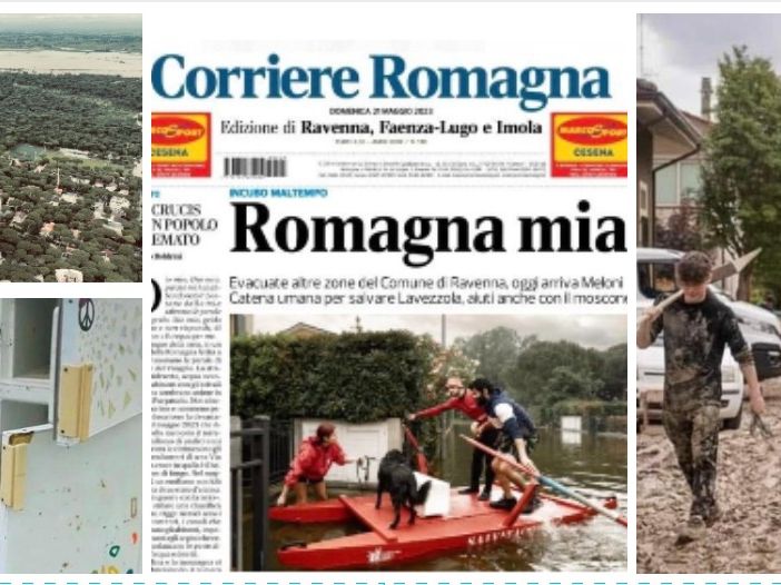 Immagini tratte dalla pagina Facebook &quot;Cervia e Milano Marittima&quot; e da Cerviaemilanomarittima.org (foto Mattias Foschi)