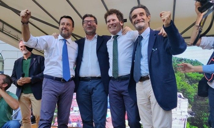 Lega, giovedì 6 ottobre assemblea provinciale dei militanti di Varese con Salvini, Giorgetti e Fontana