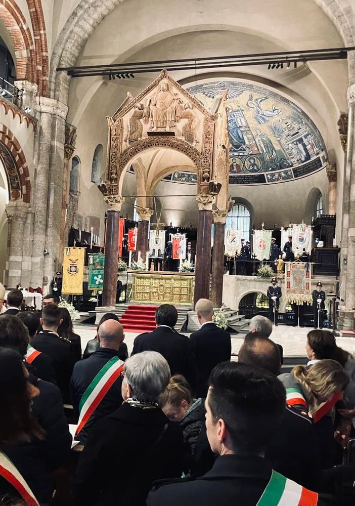Foto dalla pagina Facebook del sindaco Ferrazzi
