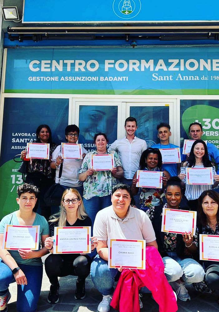 Sant'Anna 1984 investe sulla formazione degli operatori  di assistenza domiciliare
