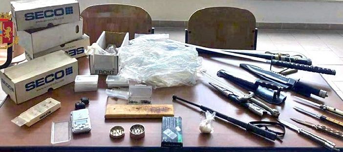 Gallarate, armi e droga in auto: in manette due pregiudicati