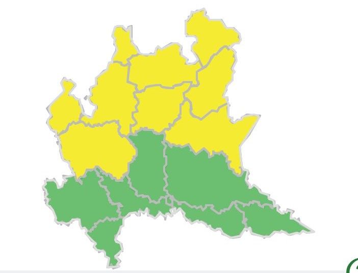 Lunedì di allerta gialla per il vento forte in provincia di Varese