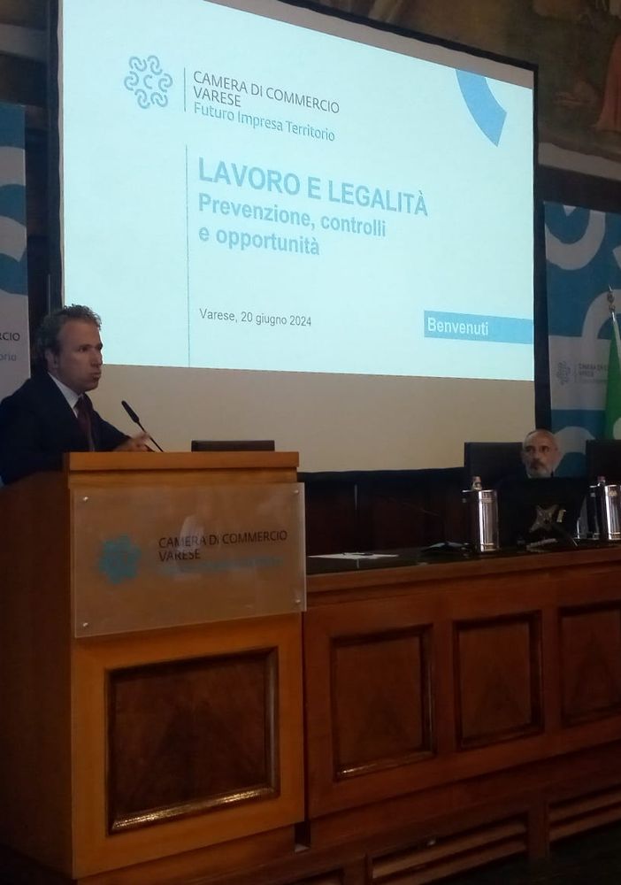 La Camera di Commercio di Varese in prima linea contro il lavoro sommerso
