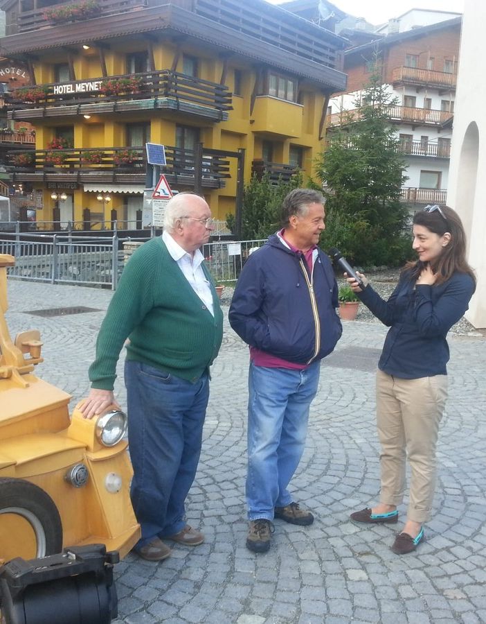 Gianfranco Caporali con il suo grande amico Renato Pozzetto
