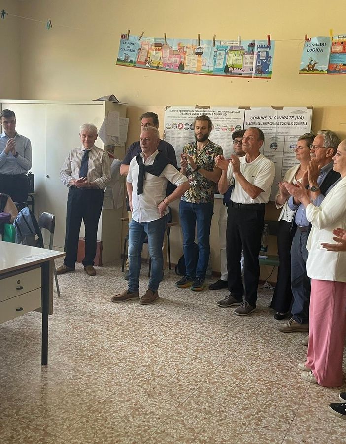 La proclamazione del nuovo sindaco di Gavirate Massimo Parola
