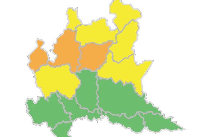 Tripla allerta meteo in provincia di Varese: arancione da domenica mattina nella zona laghi e Prealpi