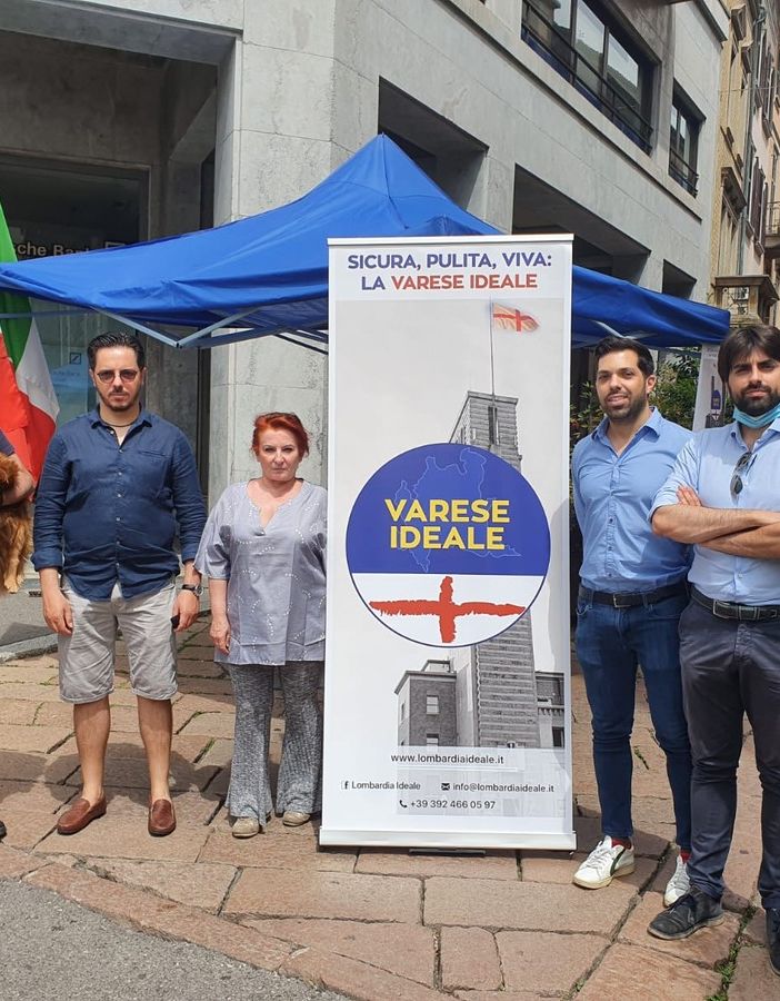 Varese Ideale in piazza per scrivere con i cittadini il programma elettorale