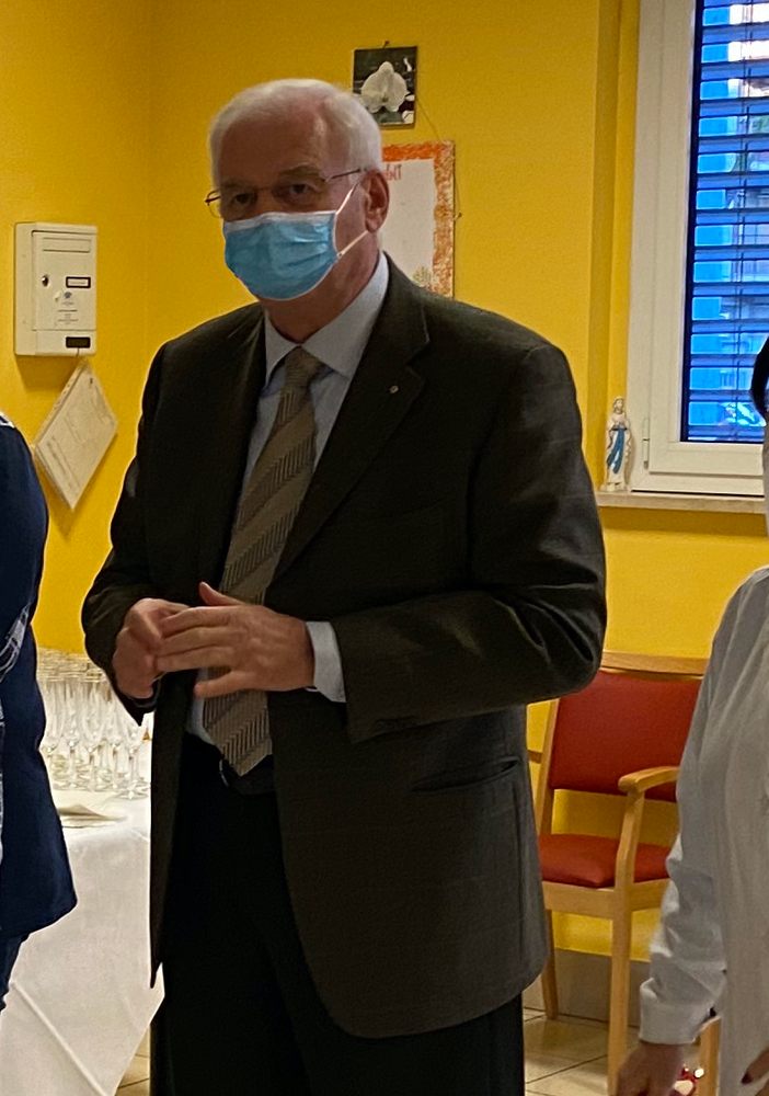 Nella prima foto Cassani e Doggi con Mazzucchelli, sotto Olivieri e Zanetti