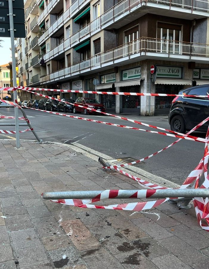 Il punto dell'incidente in via Staurenghi